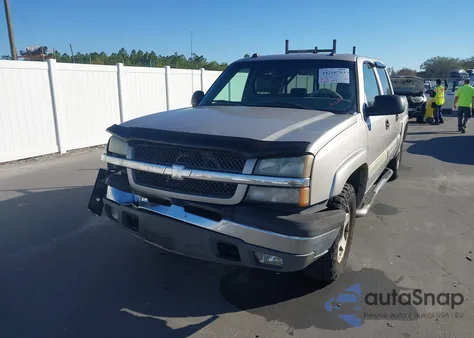 2005 Chevrolet Silverado 1500 Z71 from USA, damaged, VIN 2GCEK13T651107271
